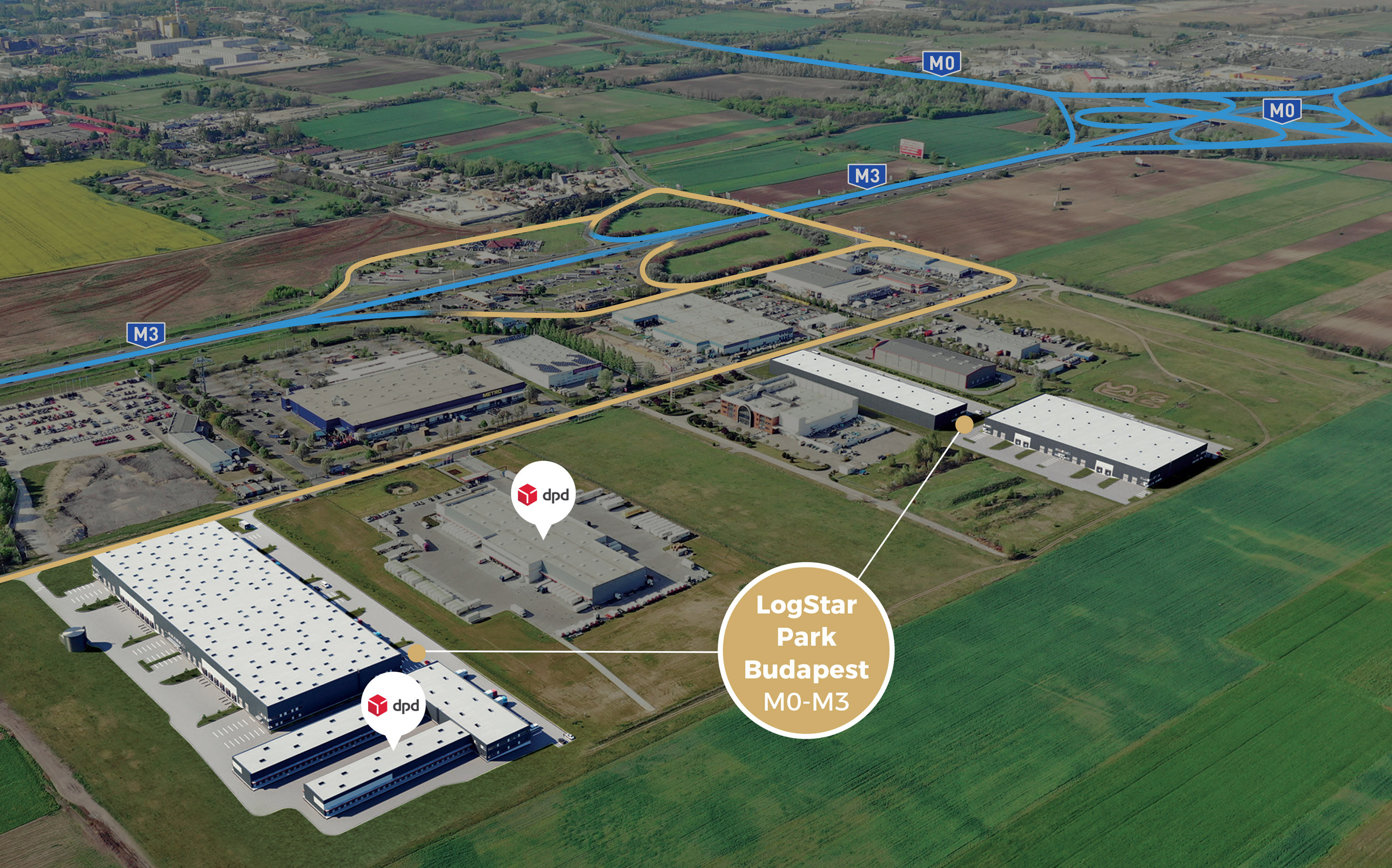 Hatalmas beruházásokat indít Budapest mellett a hazai ingatlanfejlesztő